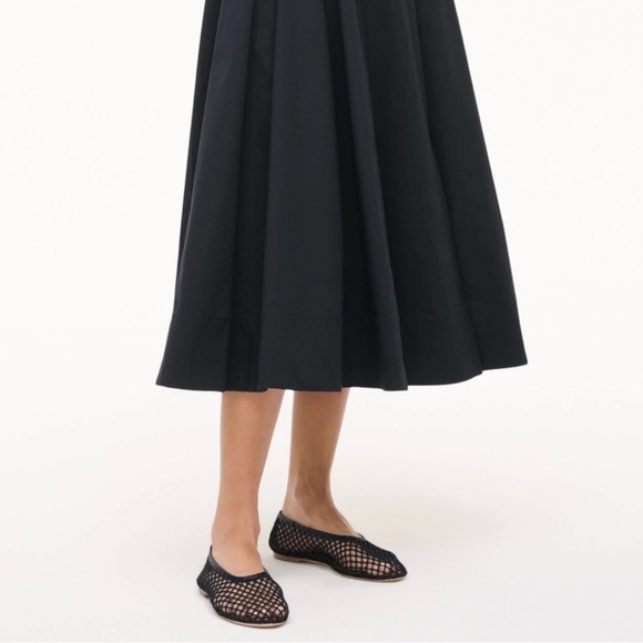 Staud Alba Ballet Flat Black Netting Size 42, US 12 - Picture 9 of 9